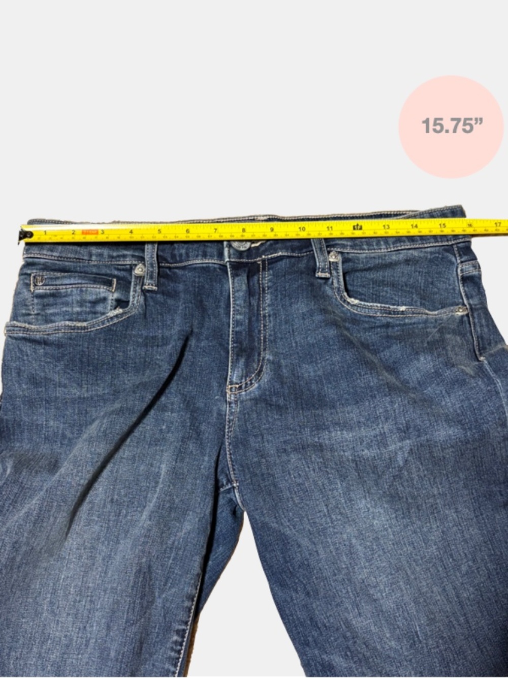 Kut from The Kloth womens jeans size 6 Katy boyfriend mid rise dark wash stretch - Picture 6 of 11